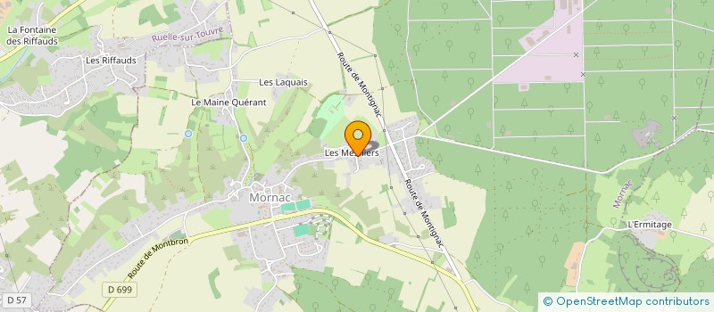 localisation de l'entreprise CASA ITALIA à MORNAC