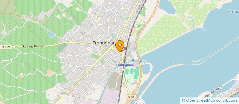 localisation de l'entreprise CASA LATINA à FRONTIGNAN