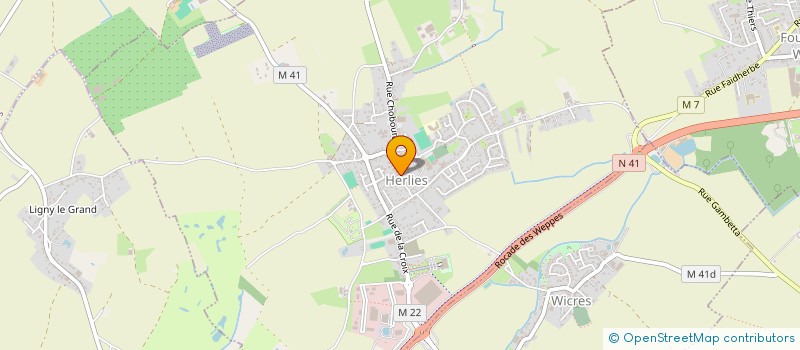 localisation de l'entreprise CASA LAURA  HERLIES