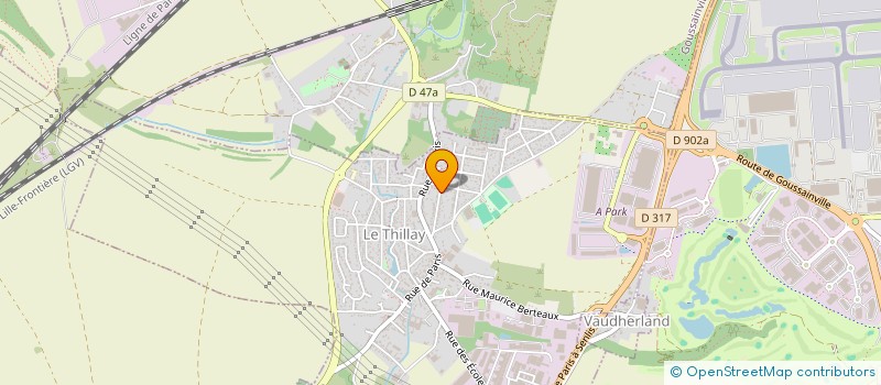 localisation de l'entreprise CASA LORENZO  LE THILLAY