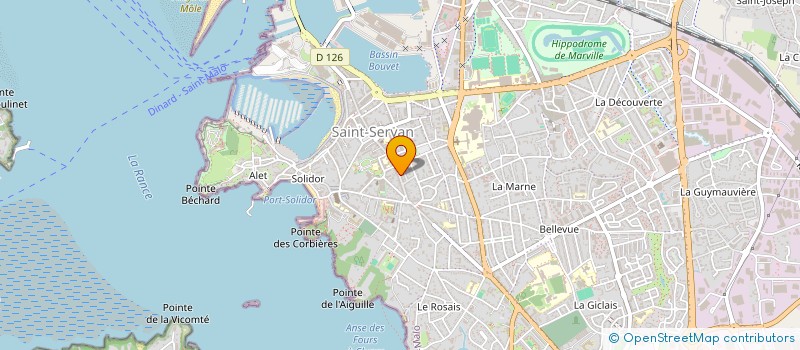 localisation de l'entreprise CASA LOVA  SAINT-MALO