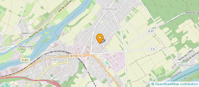 localisation de l'entreprise CASA LOVISON  FRENEUSE