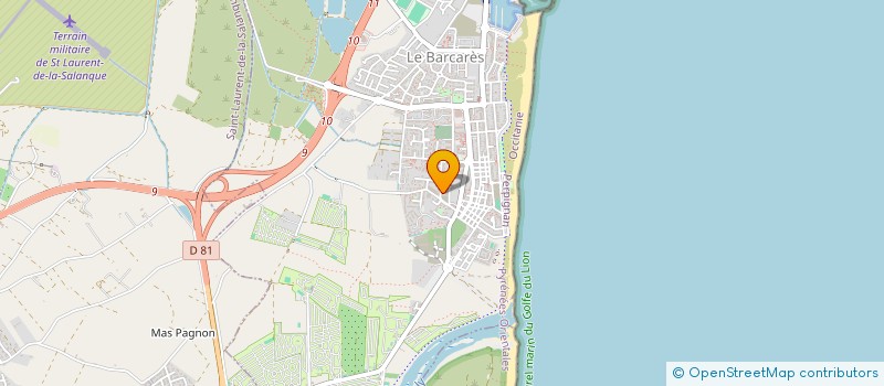 localisation de l'entreprise CASA LUIS  LE BARCARES