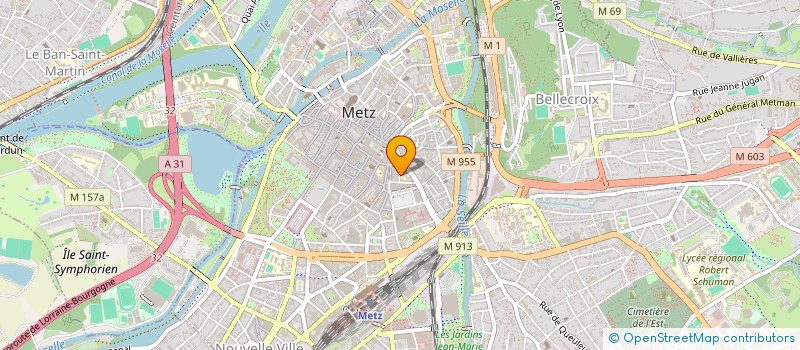 localisation de l'entreprise CASA LUZ  METZ