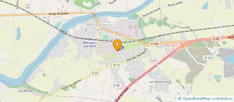 localisation de l'entreprise CASA LYS VECCHIA  MARSSAC-SUR-TARN