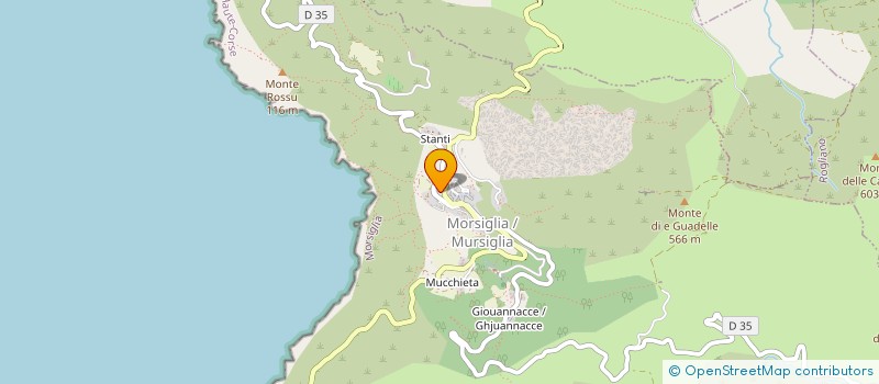 localisation de l'entreprise CASA MARIANI à MORSIGLIA