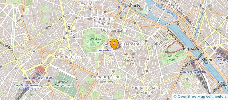 localisation de l'entreprise CASA MARIE  PARIS