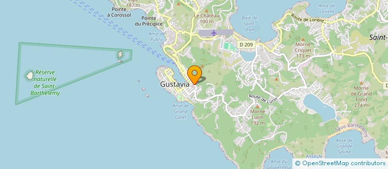 localisation de l'entreprise CASA MARIGOT à SAINT BARTHELEMY
