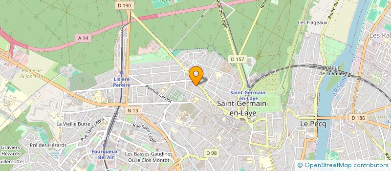 localisation de l'entreprise CASA MARINA  SAINT-GERMAIN-EN-LAYE