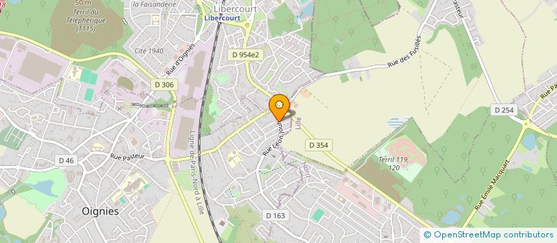 localisation de l'entreprise CASA MARKET  OIGNIES