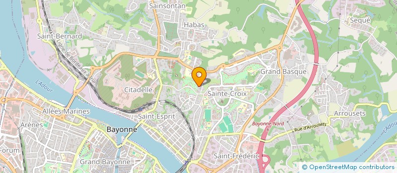 localisation de l'entreprise CASA MAZZUCCO à BAYONNE