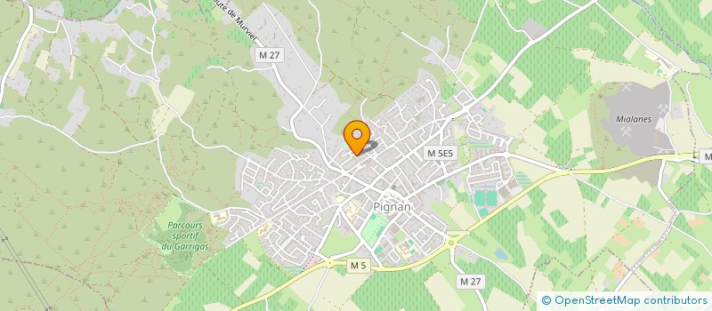 localisation de l'entreprise CASA MENDO  MONTARNAUD