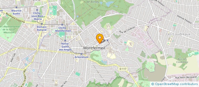localisation de l'entreprise CASA MENDY PARIS BABOK à MONTFERMEIL