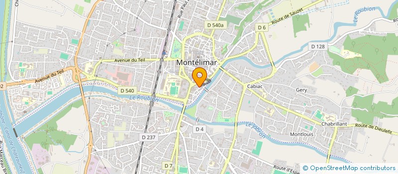 localisation de l'entreprise CASA MENZ à MONTELIMAR