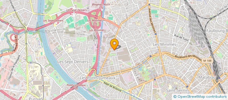 localisation de l'entreprise CASA MIA à TOULOUSE