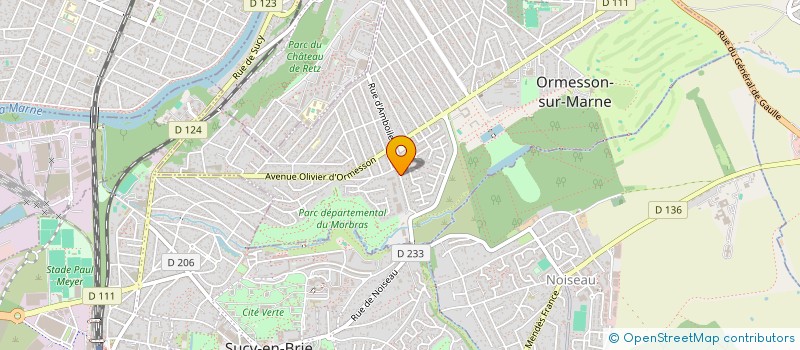 localisation de l'entreprise CASA MIA  ORMESSON-SUR-MARNE