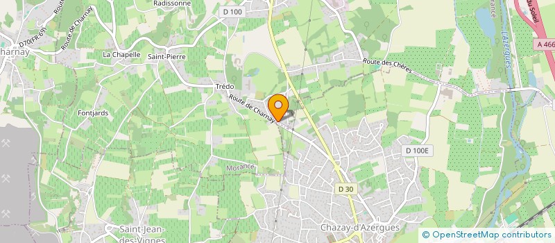 localisation de l'entreprise CASA MIA  MORANCE