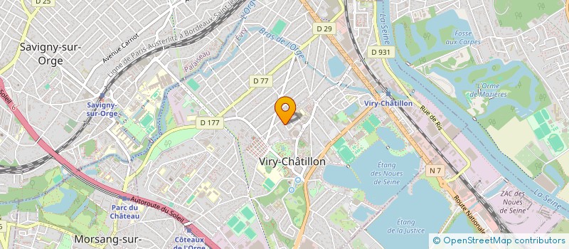 localisation de l'entreprise CASA-MIA à VIRY CHATILLON