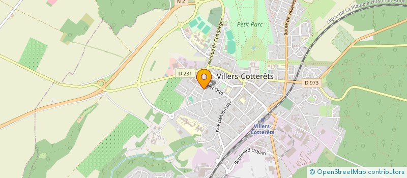 localisation de l'entreprise CASA MIMOSAS à VILLERS-COTTERETS