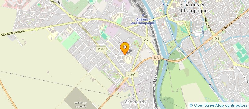 localisation de l'entreprise CASA MJT à CHALONS-EN-CHAMPAGNE