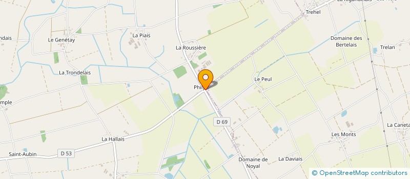 localisation de l'entreprise CASA MOTA  GUIPRY-MESSAC