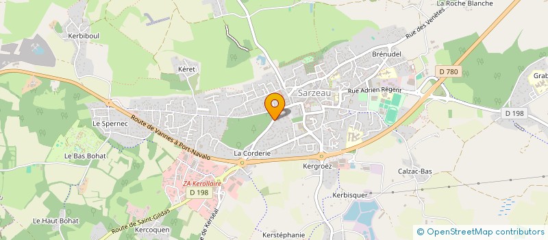 localisation de l'entreprise CASA NA PRAIA  SARZEAU