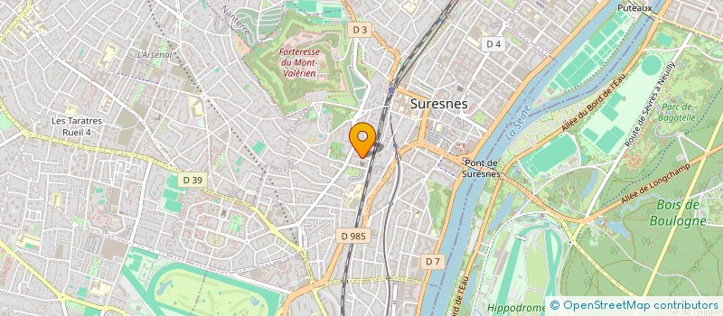 localisation de l'entreprise CASA NANO à SURESNES