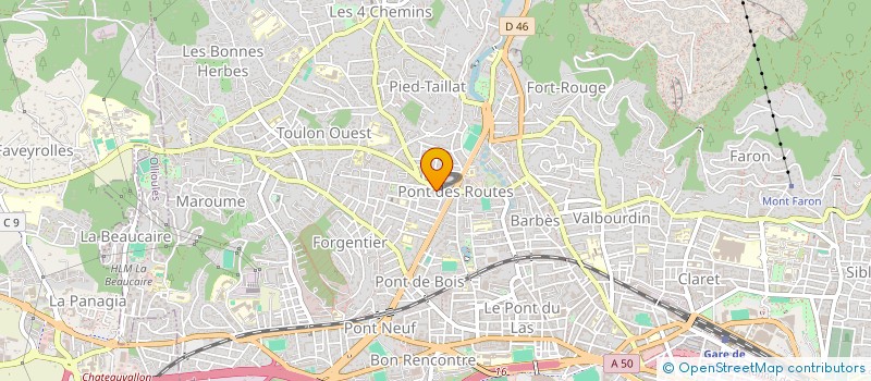 localisation de l'entreprise CASA NANO à TOULON