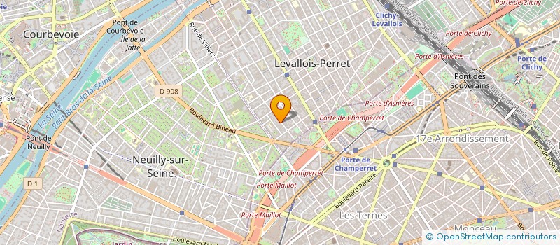 localisation de l'entreprise CASA NIKKEI à LEVALLOIS-PERRET