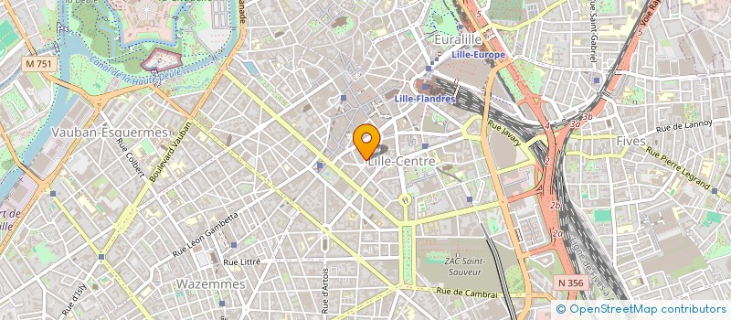 localisation de l'entreprise CASA NOSTRA à LILLE