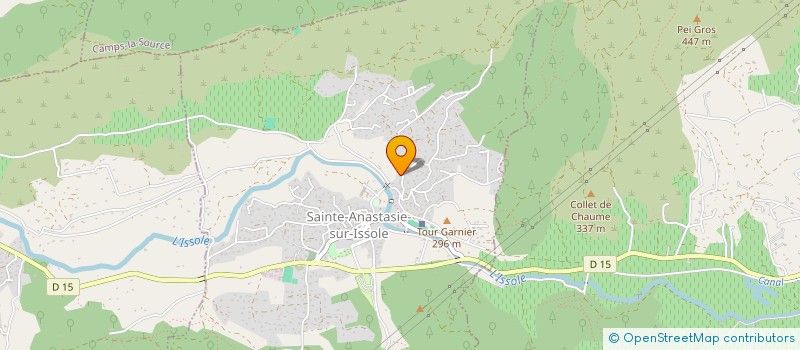 localisation de l'entreprise CASA NOSTRA  STE ANASTASIE SUR ISSOLE