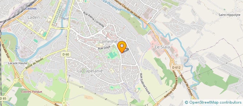 localisation de l'entreprise CASA NOSTRA  CASTRES