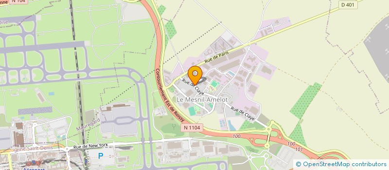 localisation de l'entreprise CASA NOSTRA  LE MESNIL-AMELOT