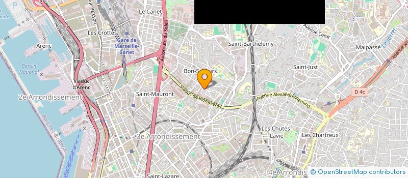 localisation de l'entreprise CASA NOSTRA à MARSEILLE