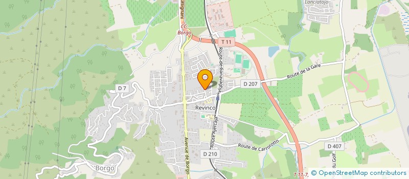 localisation de l'entreprise CASA NOSTRA à BORGO