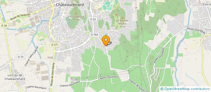 localisation de l'entreprise CASA NOSTRA  CHATEAURENARD