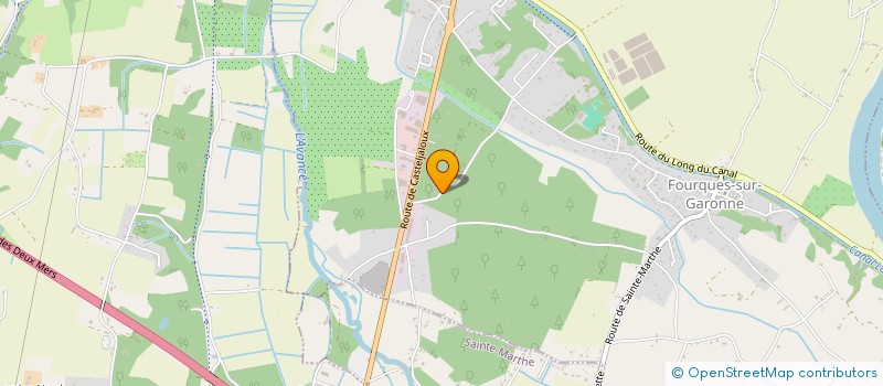 localisation de l'entreprise CASA NOSTRA  FOURQUES-SUR-GARONNE