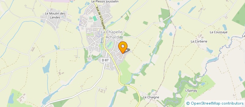 localisation de l'entreprise CASA NOSTRA  LES ACHARDS