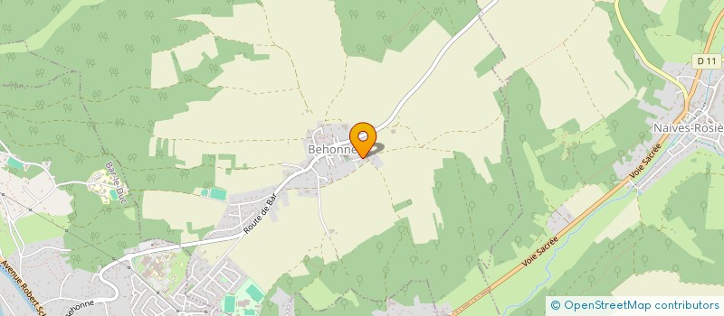 localisation de l'entreprise CASA NOSTRA à BEHONNE