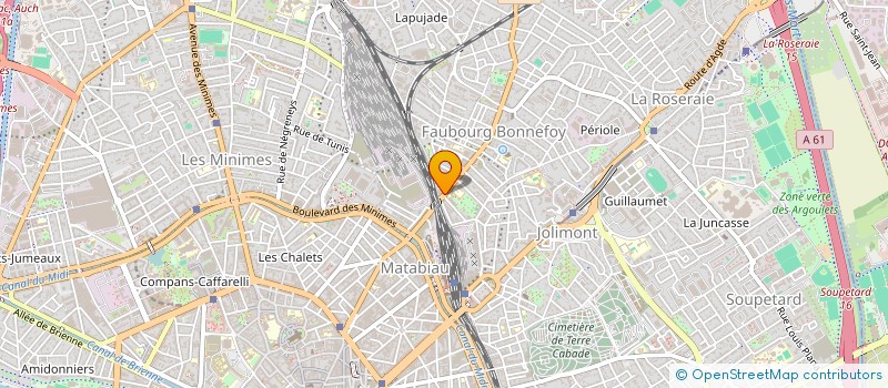 localisation de l'entreprise CASA NOSTRA à TOULOUSE