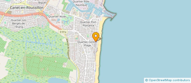 localisation de l'entreprise CASA NOSTRA  CANET-EN-ROUSSILLON