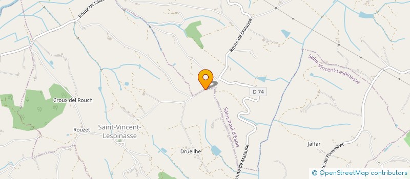 localisation de l'entreprise CASA NOSTRA  SAINT-PAUL-D'ESPIS