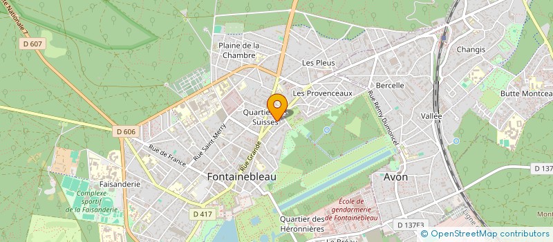 localisation de l'entreprise CASA NOSTRA  FONTAINEBLEAU