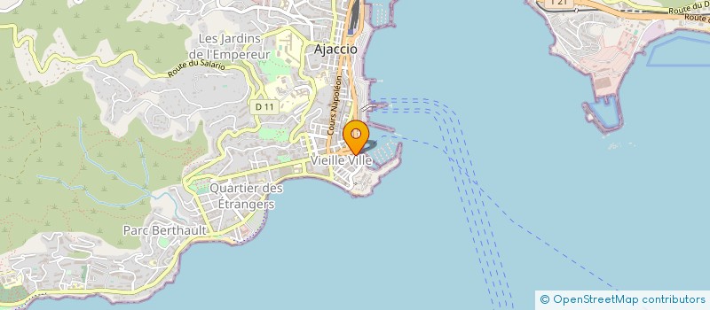 localisation de l'entreprise CASA NOU  AJACCIO