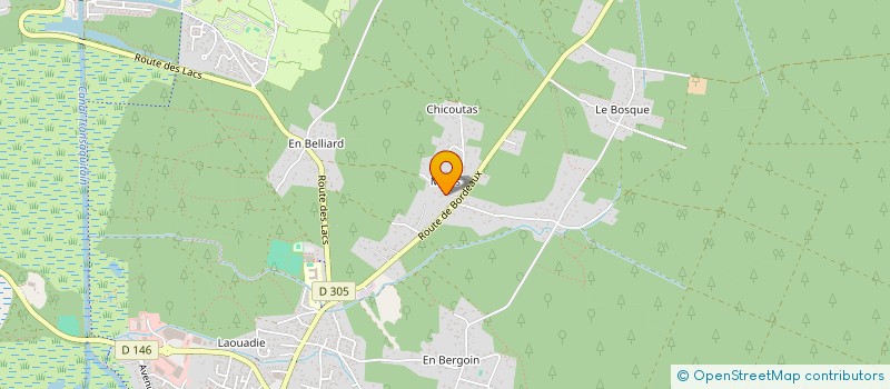 localisation de l'entreprise CASA NOVA 40  BISCARROSSE