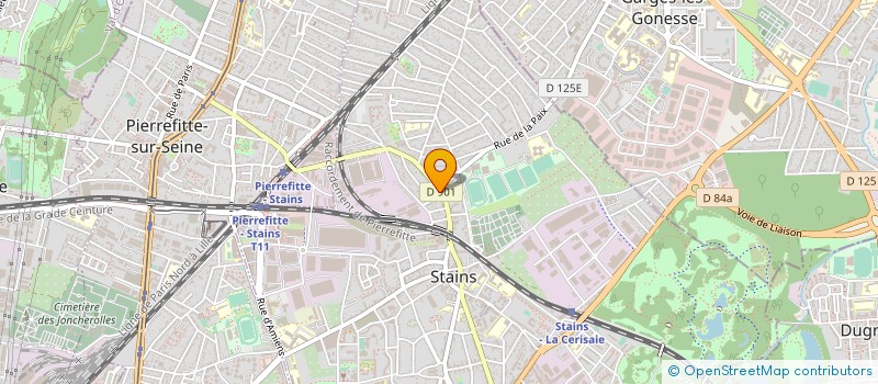 localisation de l'entreprise CASA NOVA à STAINS