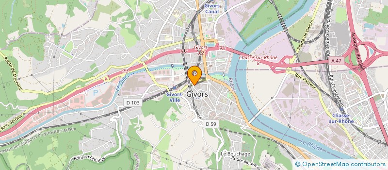 localisation de l'entreprise CASA NOVO PORTUGAL à GIVORS