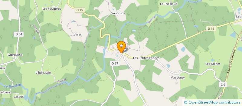 localisation de l'entreprise CASA OB à PENSOL