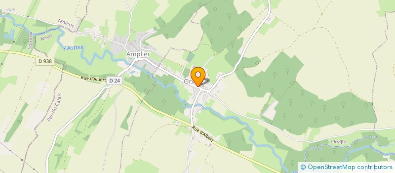 localisation de l'entreprise CASA OLEANDRO  ORVILLE