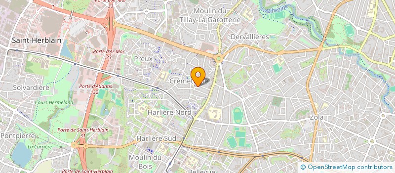 localisation de l'entreprise CASA OUEST  SAINT-HERBLAIN